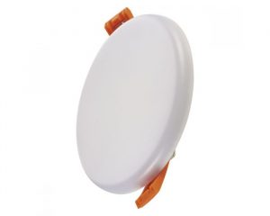 VGRADNA STROPNA SVETILKA LED PANEL 8W NW BELI, OKROGLI IP 65