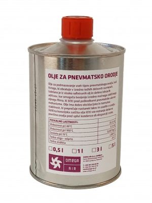 Olje za pripravne enote 0,5 l, Air tool oil VIS 32