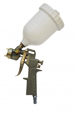 Pištola za barvanje z lončkom zgoraj Black Line