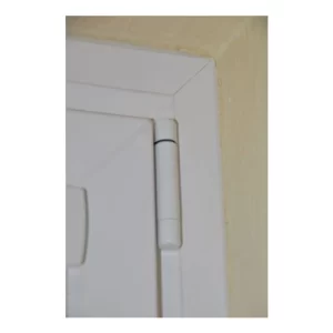 VHODNA PVC VRATA JEWE PREKRIVNA LETEV BELA 3X30 MM, 220 CM