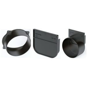 PRIBOR ZA ODVODNJAVANJE 2PR SET ZA IZTOK 2PR-WAVE 2X ZAKL.STENA+ADAPT DN 100