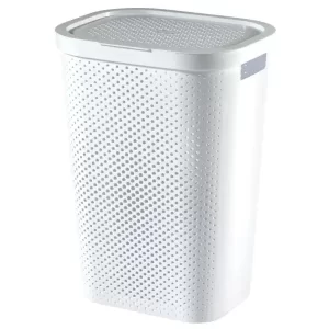 KOŠ ZA PERILO CURVER 59L INFINITY BELE BARVE 44 X 35 X 60 CM