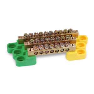 SPONKA PE 10X16MM² NA NOSILCU PA RUMENO-ZELENA