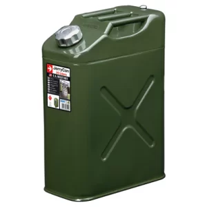 Kovinska posoda za gorivo 20L pocinkano zelena