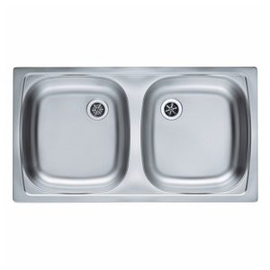 NERJAVNO POMIVALNO KORITO ALVEUS BASIC 160, SATIN 780X435 MM