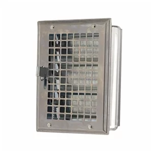 ZRAČNIK Z REGULACIJO VAFRA KOVINSKI NERJAVNI 100X100 VGRADNI