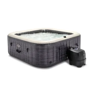 INTEX PureSpa Greystone Deluxe, veliki, MASAŽNI BAZEN SQUARE ZA 6 OSEB